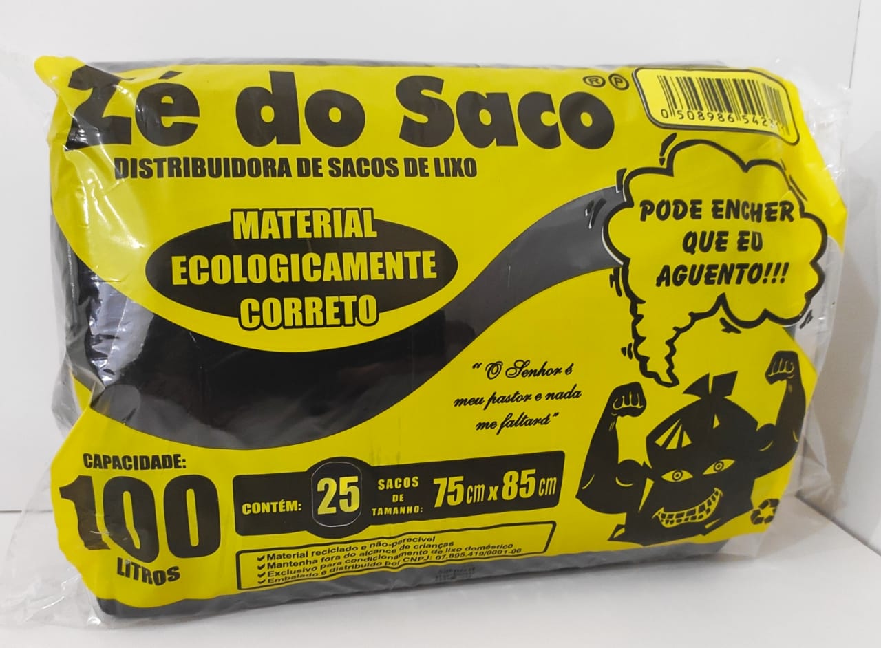 Saco de 100 litros <p style=